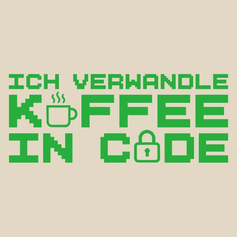 Informatik Verwandle Kaffee in Code Programmierer