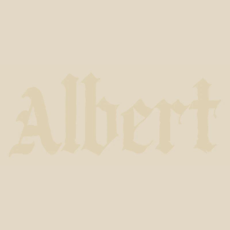 Albert Gothic Script
