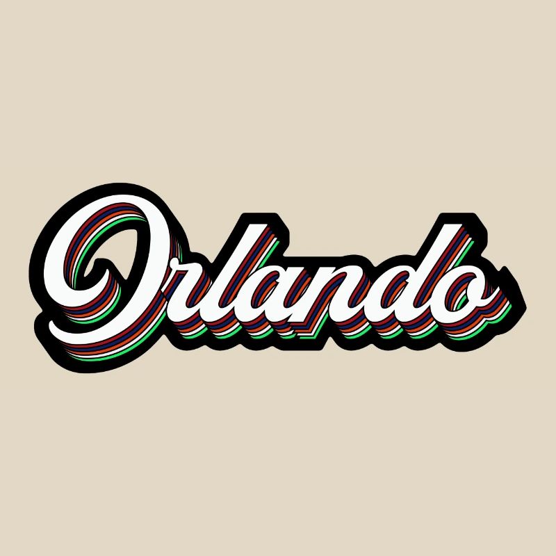Orlando Rainbow Script