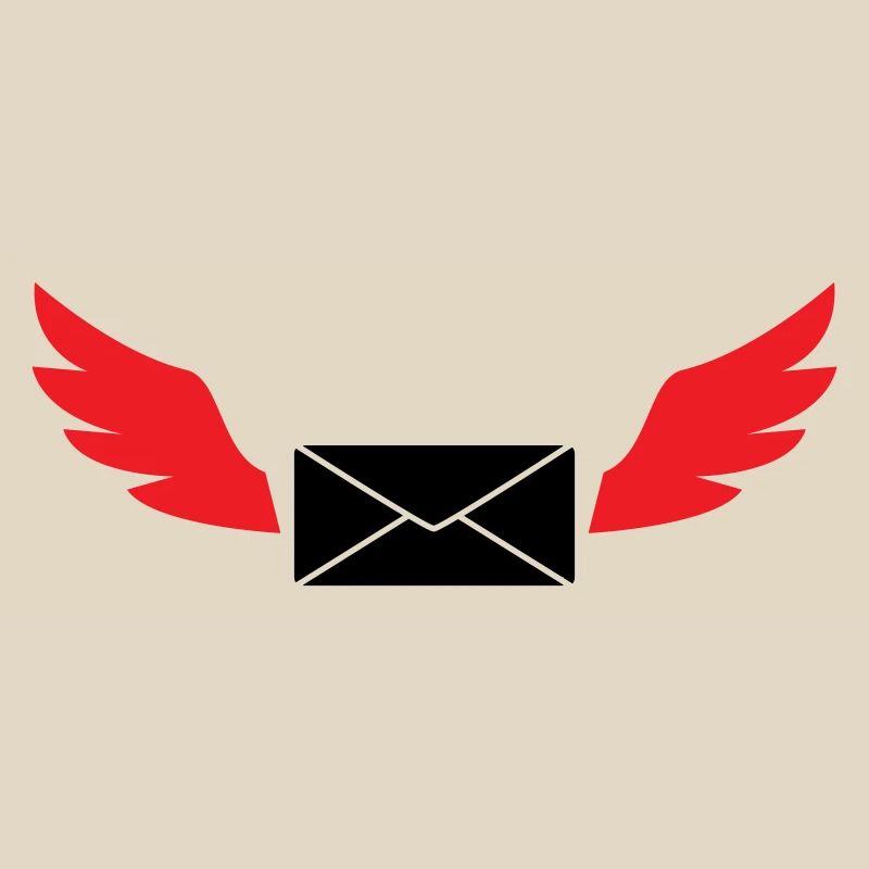 Express Mail Envelope Winged Post