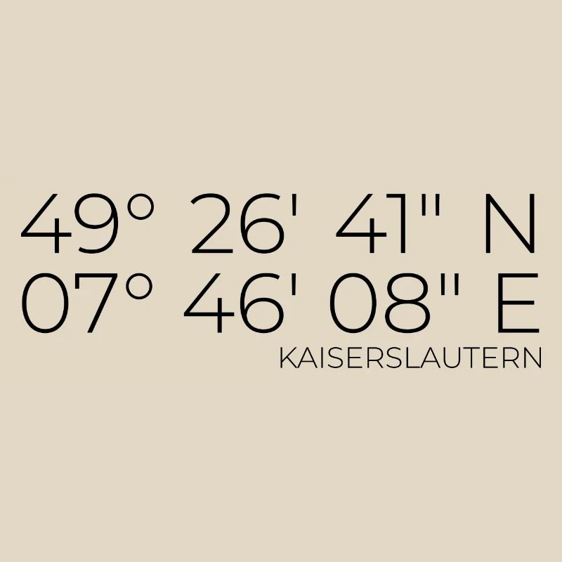 coordinates Kaiserslautern