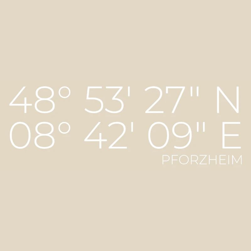 Coordinates Pforzheim