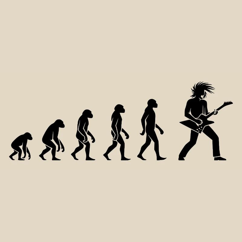 Evolution Rock 'n' Roll Gitarrist Design