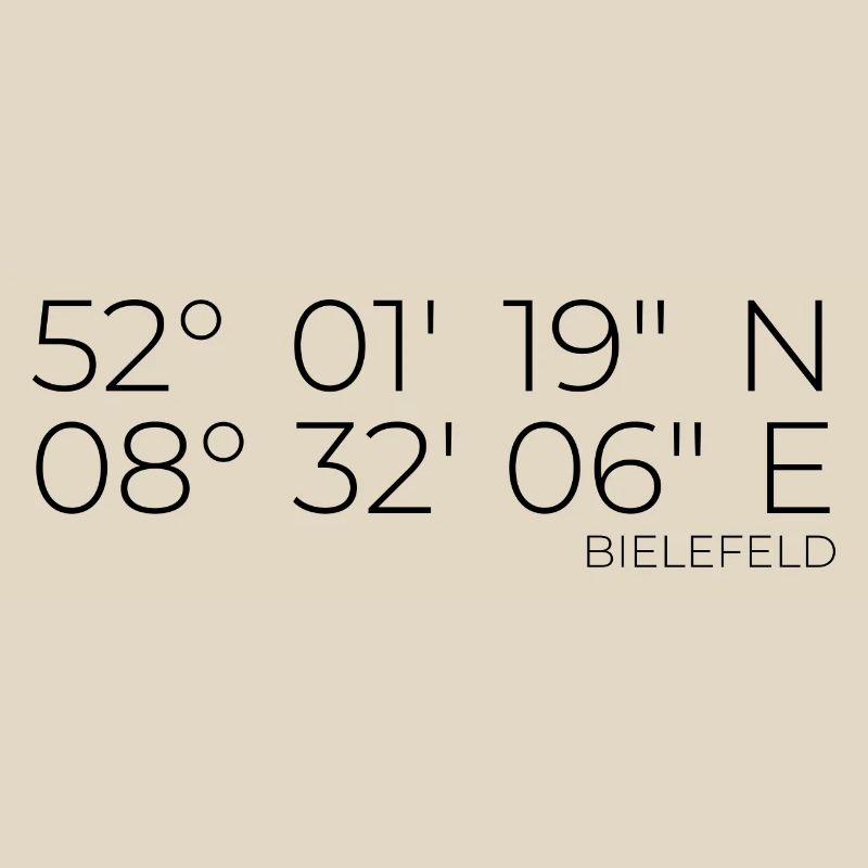 Coordinates Bielefeld