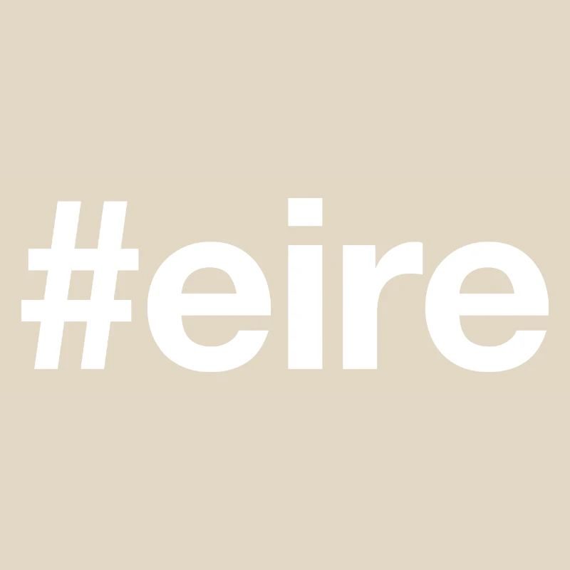 EIRE Hashtag Irlanda