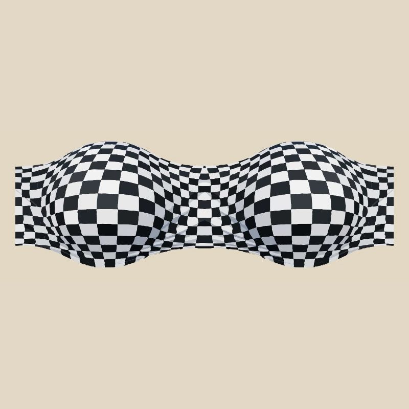 Folded Checkered Patterns