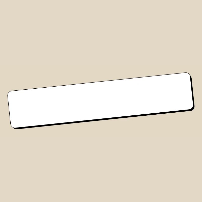 Writing Field Round Corners | Shade | Vector graphics