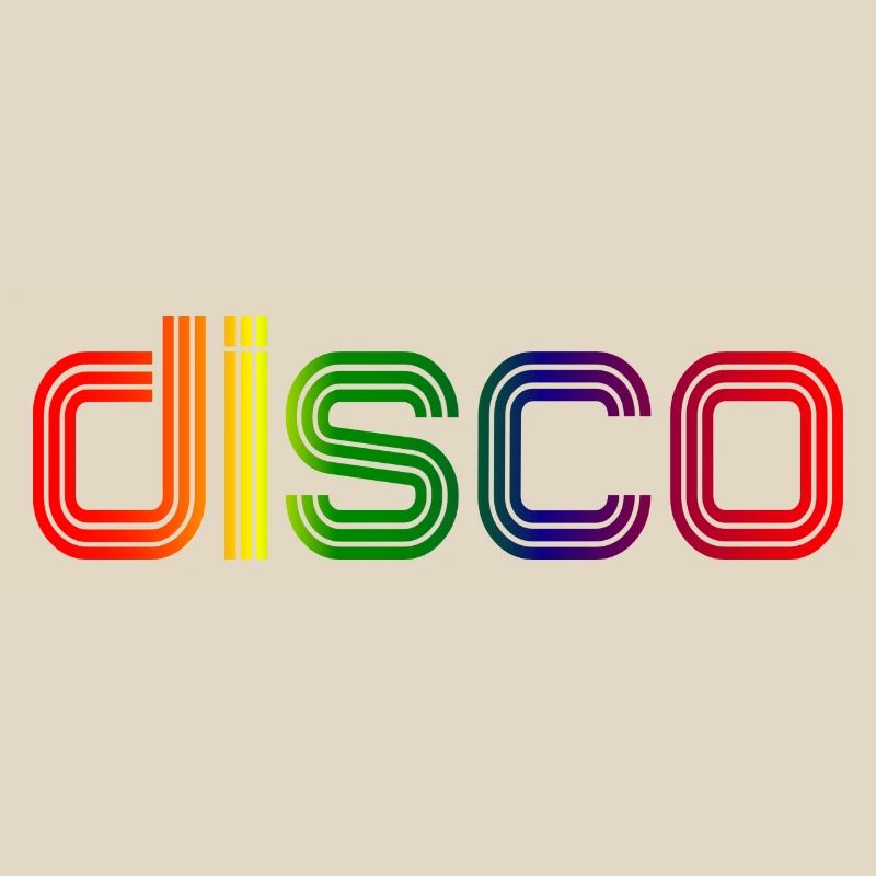Disco Spectrum Neon Retro