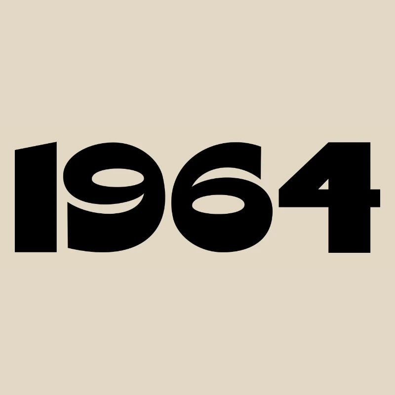 Personalize 1964 60th Birthday Template