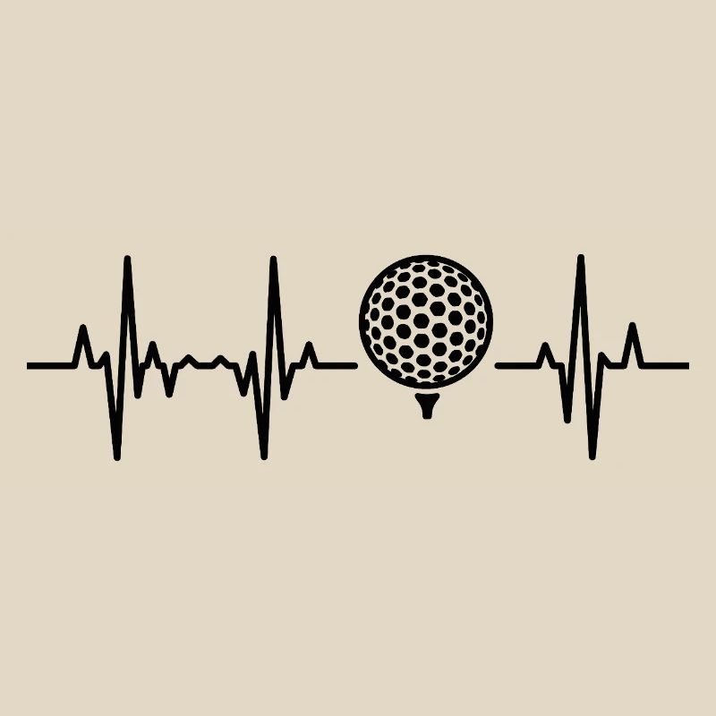Cardiogramme de golf