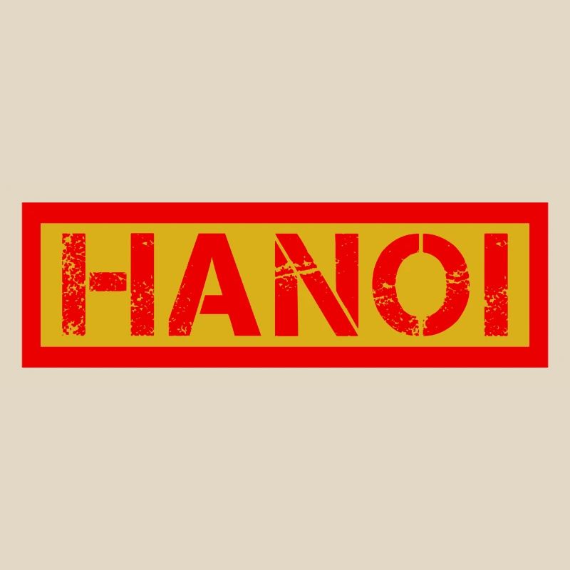 I-HANOI weathered logo
