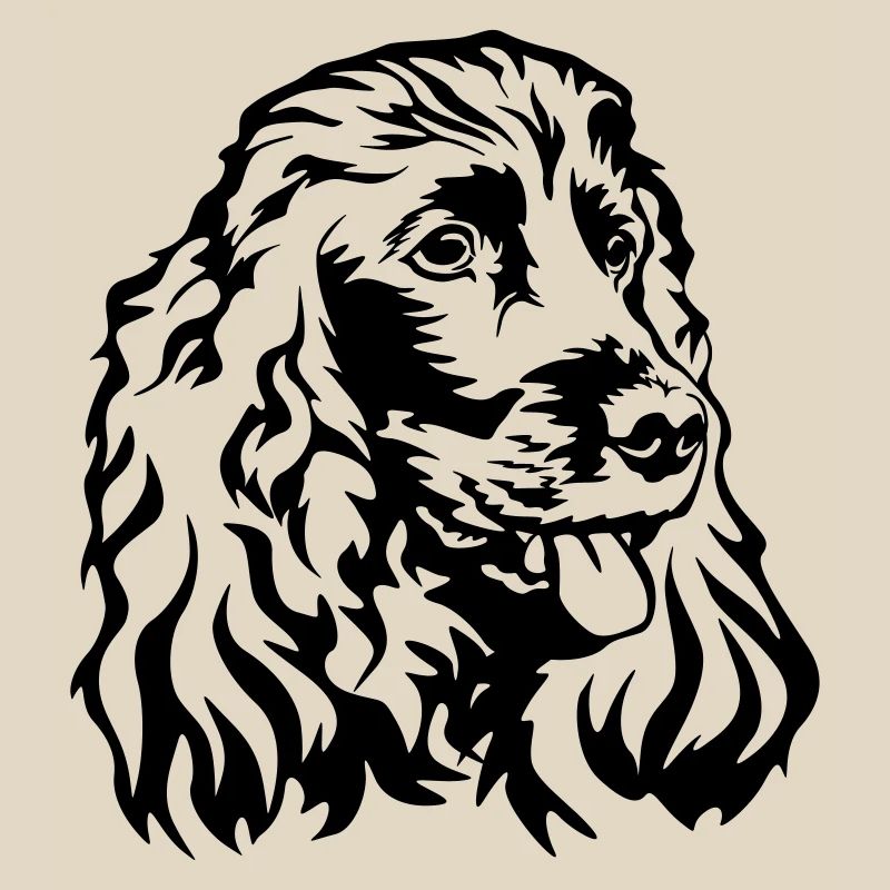 Cocker Spaniel head