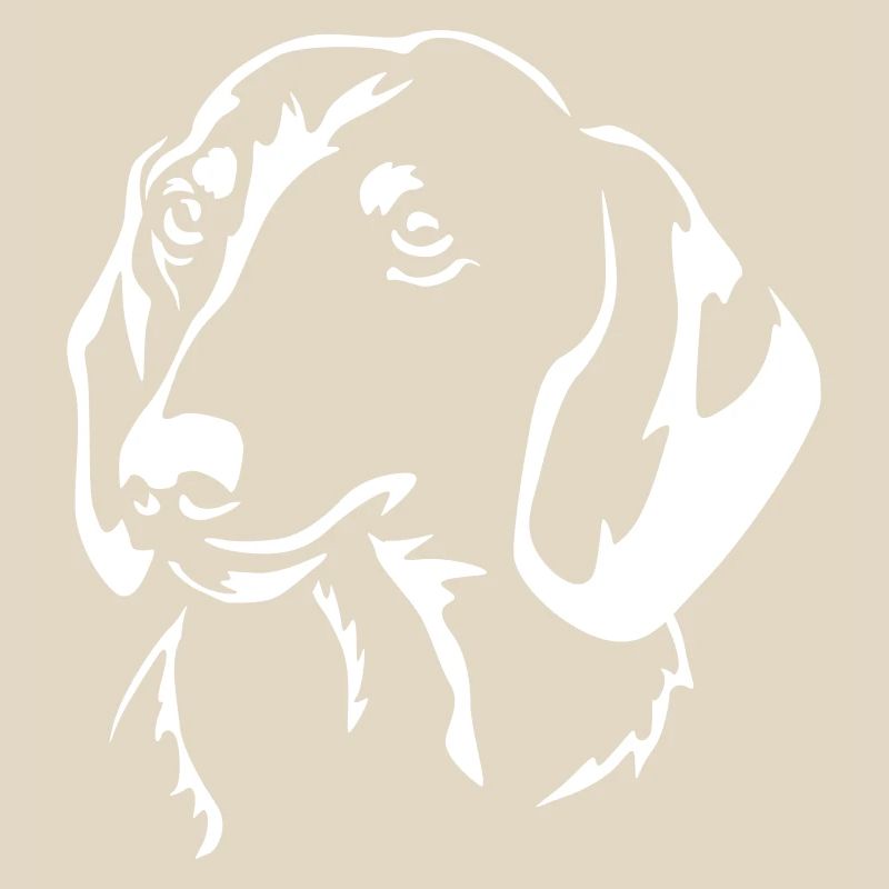 Dachshund Head "Black Edition"