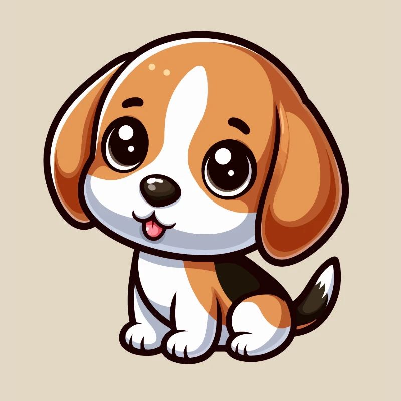 Chibi Beagle Chien