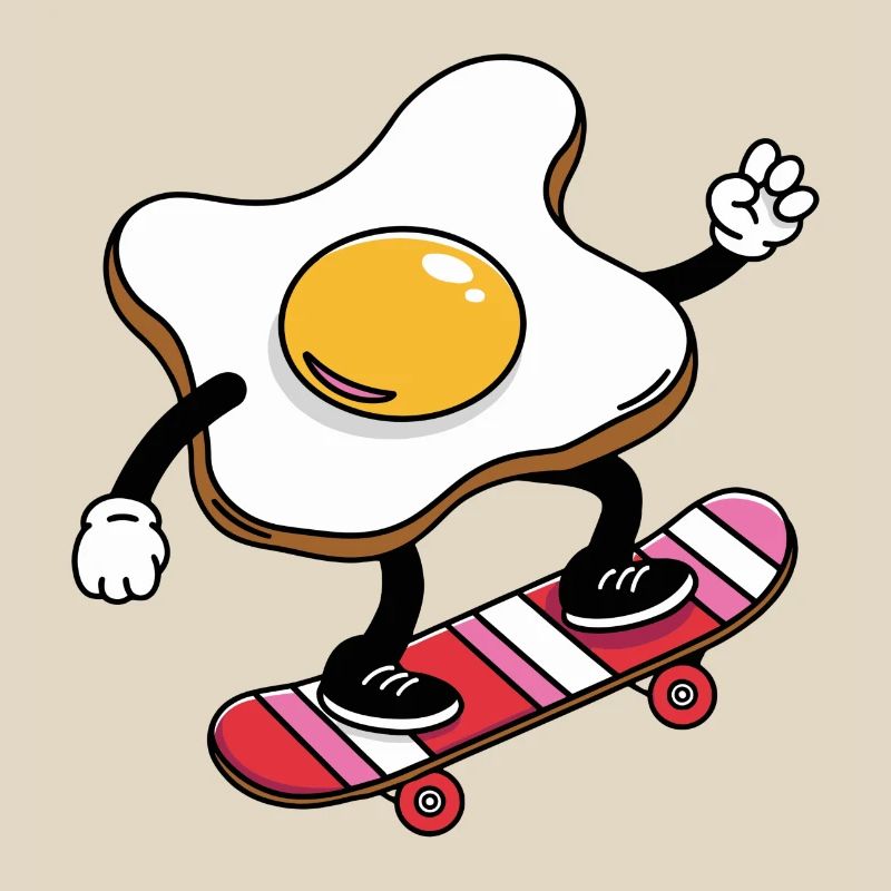 Skateboard Egg Daredevil