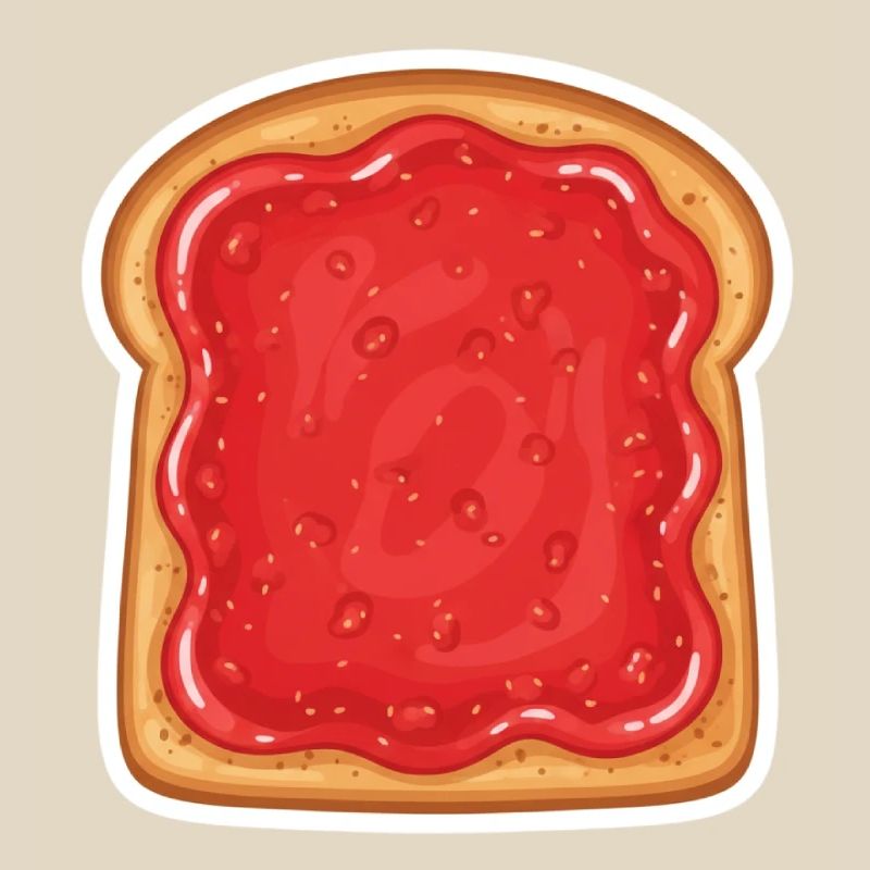 Jam bread