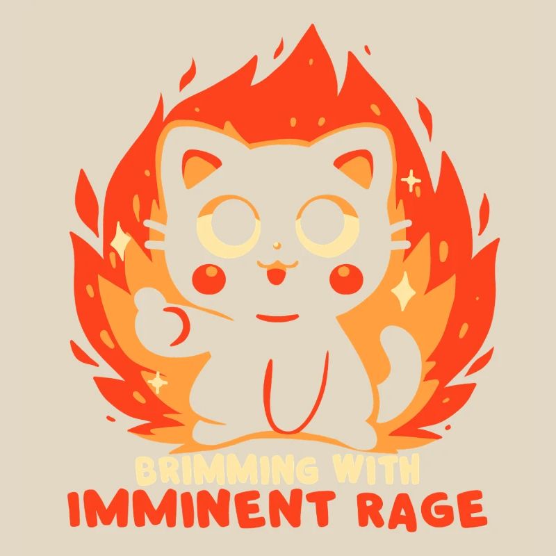 Débordant d’une rage imminente