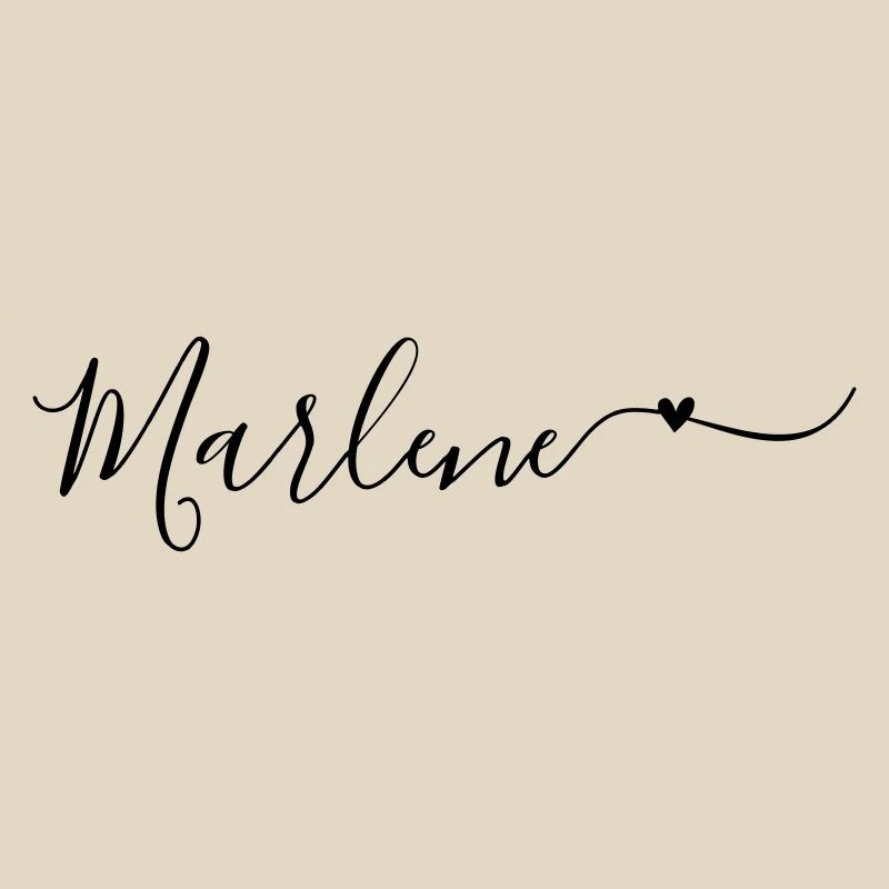 Marlene Name First Name Decorative