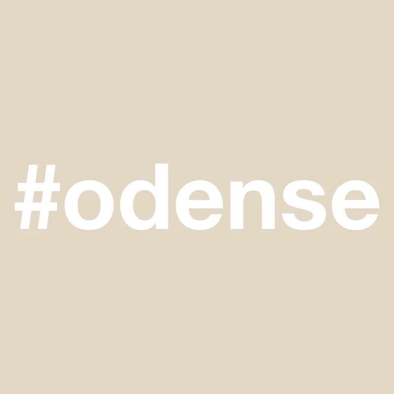 ODENSE Hashtag Denmark Dänemark