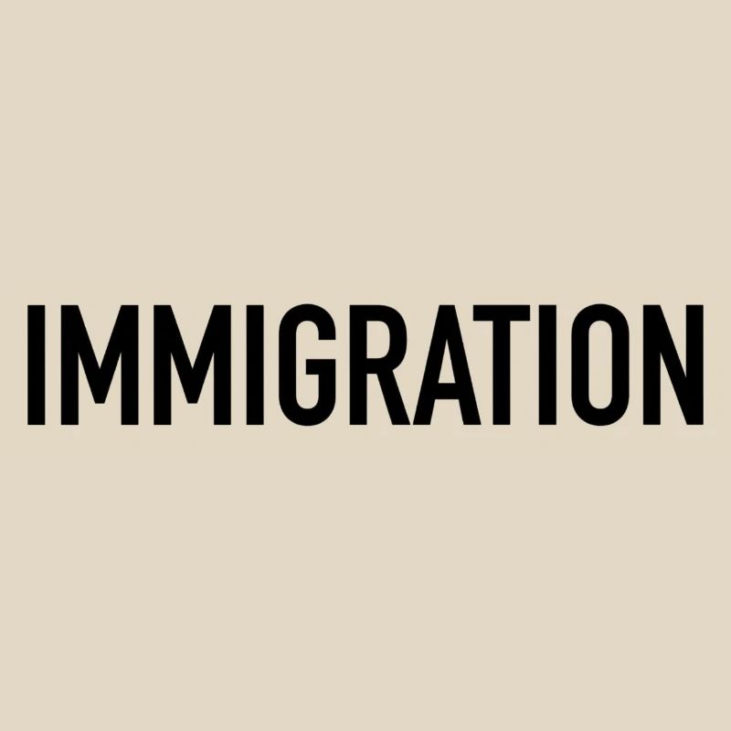 Déclaration de typographie de l’immigration