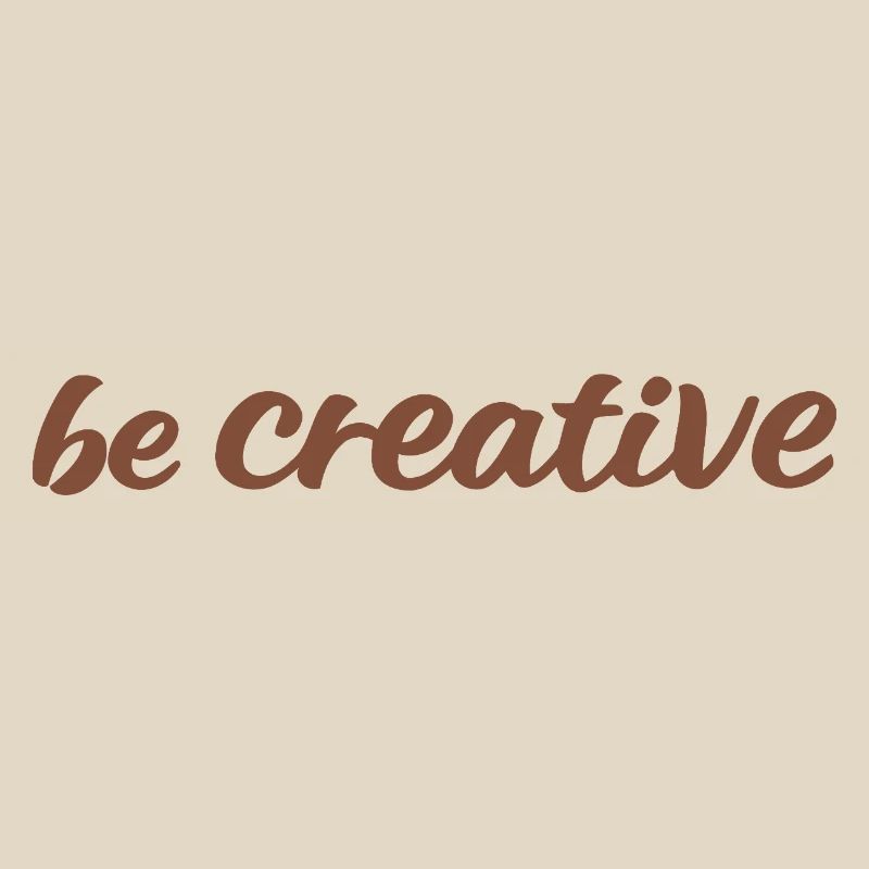 Be Creative Script Brown