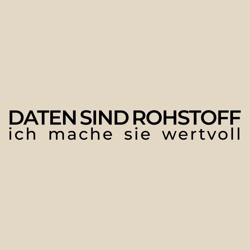 Daten sind Rohstoff – Data Engineer