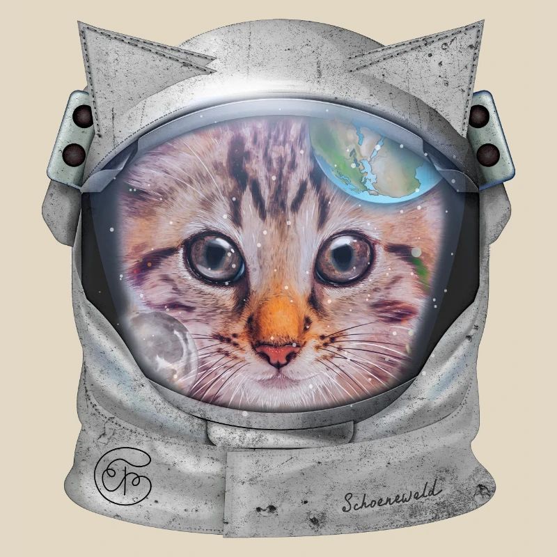 Chat dans l’espace