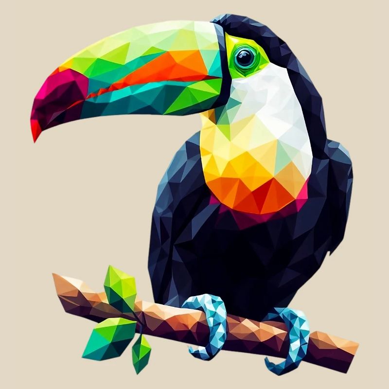 Polygonal toucan