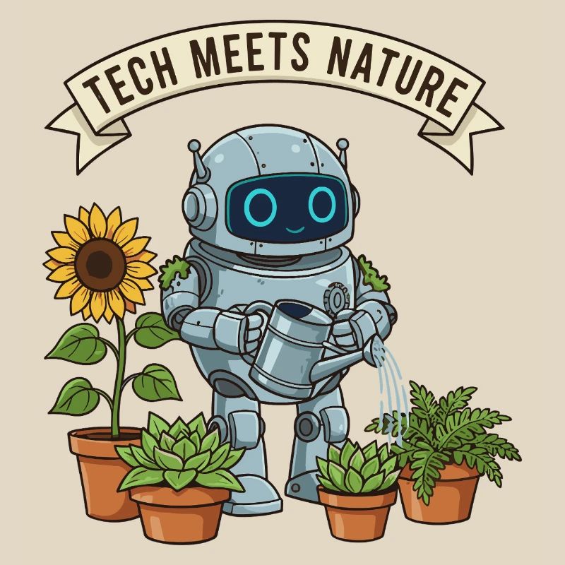 Tech meets nature robot gardener