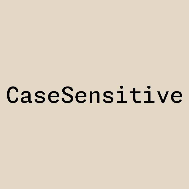 CaseSensitive Developer Humor