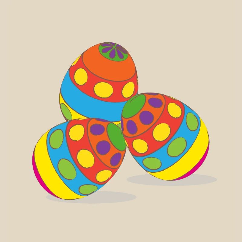 Easter eggs, easter, happy easter, happy eastern