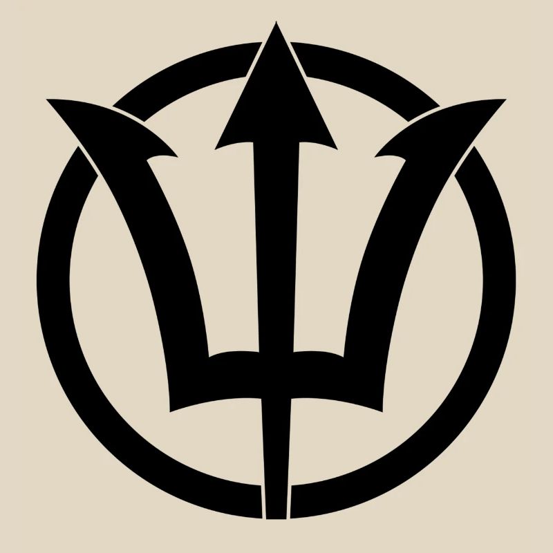 Poseidon Trident Symbol