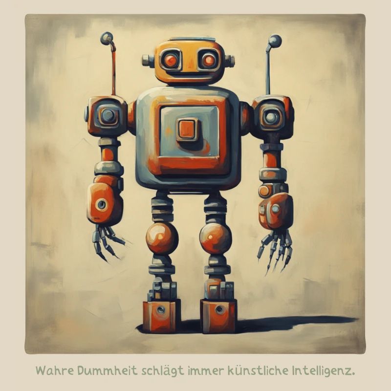 Saying Statement Robot Intelligence Retro Nerd Lo