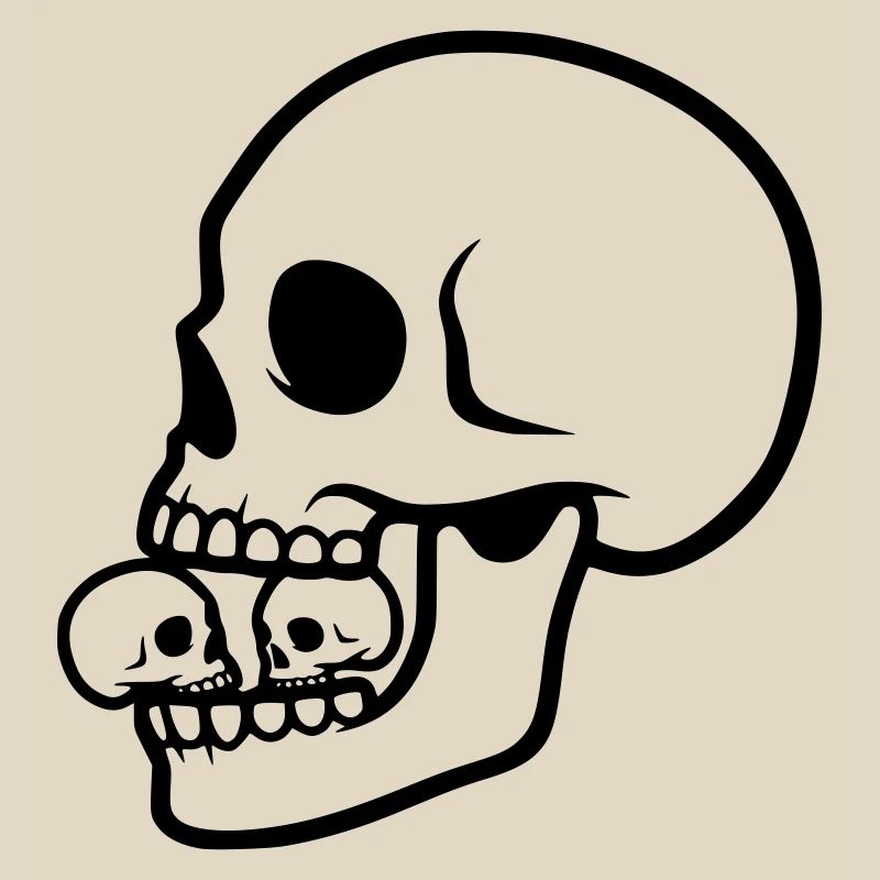 Crâne macabre | Conception d’horreur