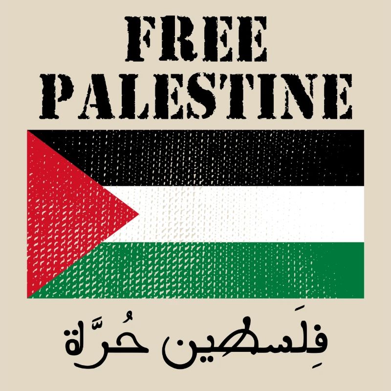 Drapeau de Palestine libre