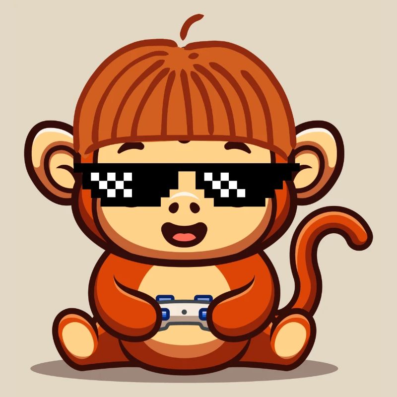 Singe de jeu