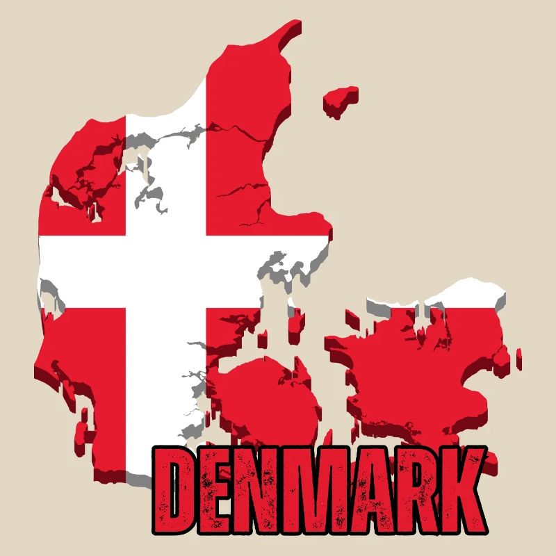 Fierté danoise, drapeau du Danemark