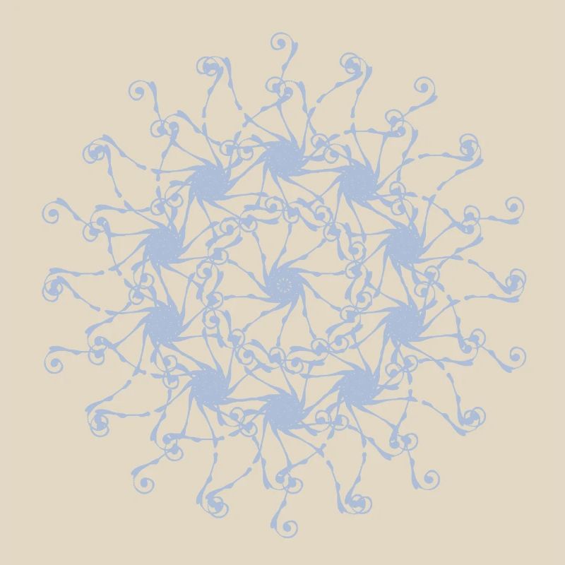 Mandala | Random patterns rotated
