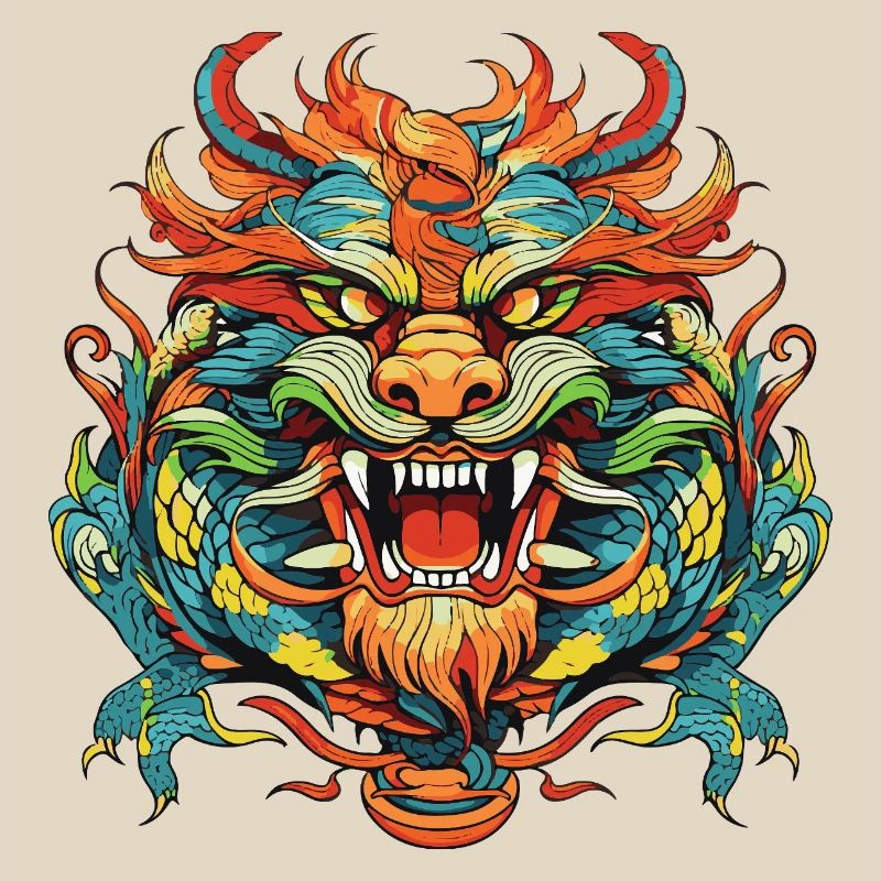 Drache Comic China