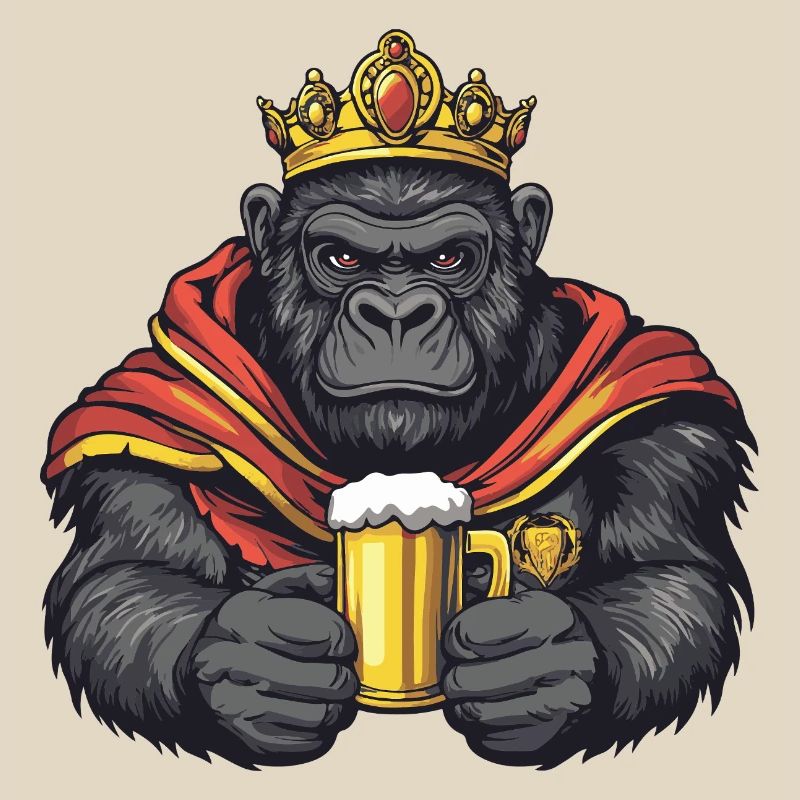 Gorilla Bier König