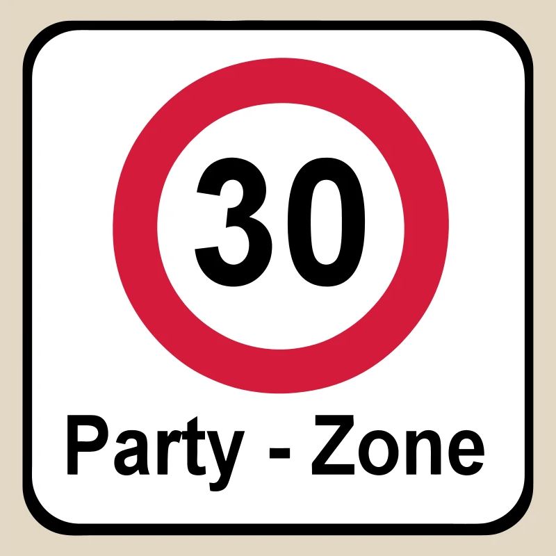 30.Geburtstag , Schild Party Zone (25)