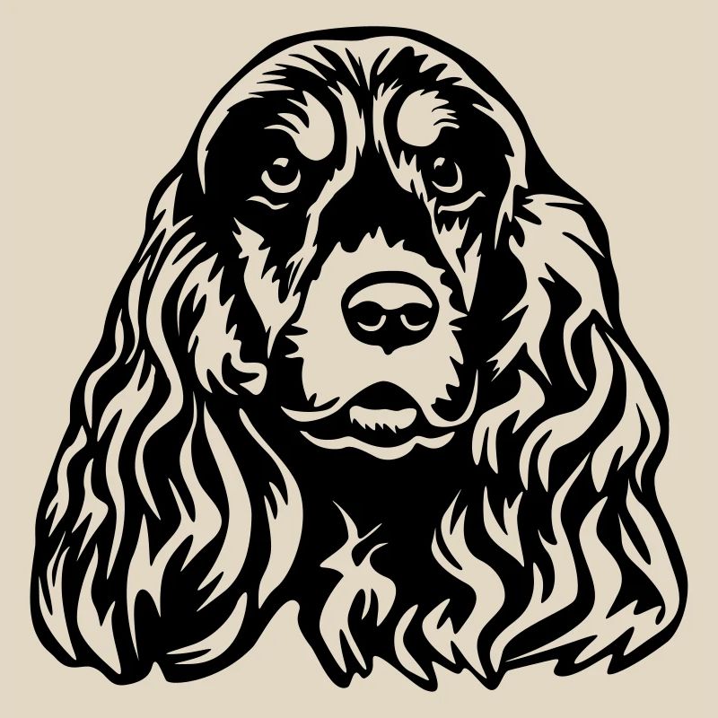 Cocker Spaniel tête
