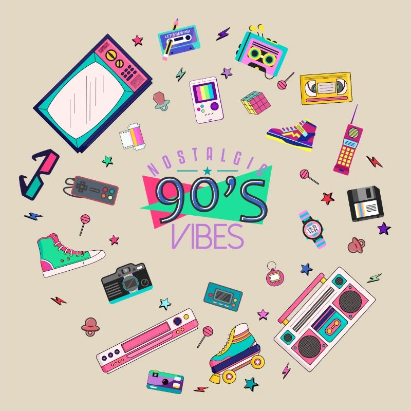 Nostalgic 90s vibes