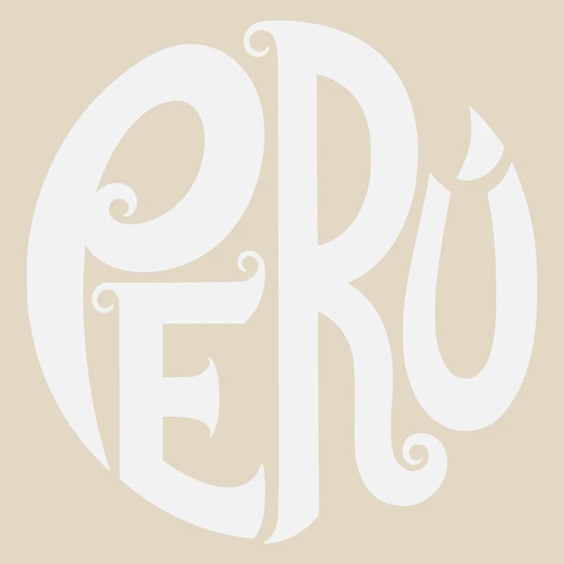 Pérou - Typographie ornée