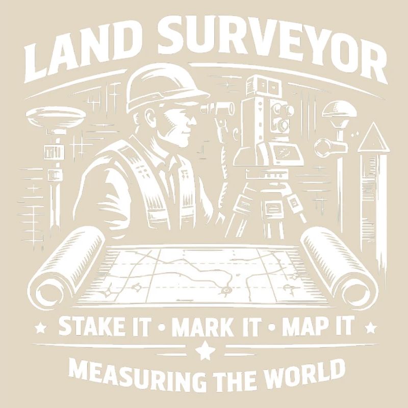 Land Surveyor Stake It Mark It Map It 