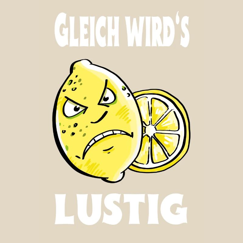 Gleich wird es lustig - Zitrone - Sauer