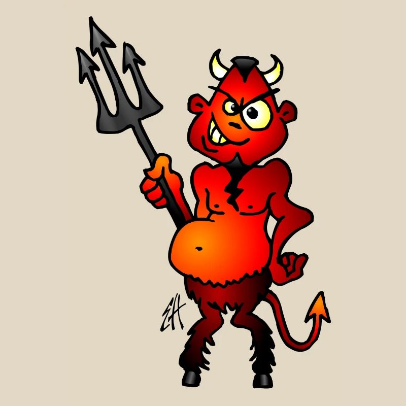 Fat red devil