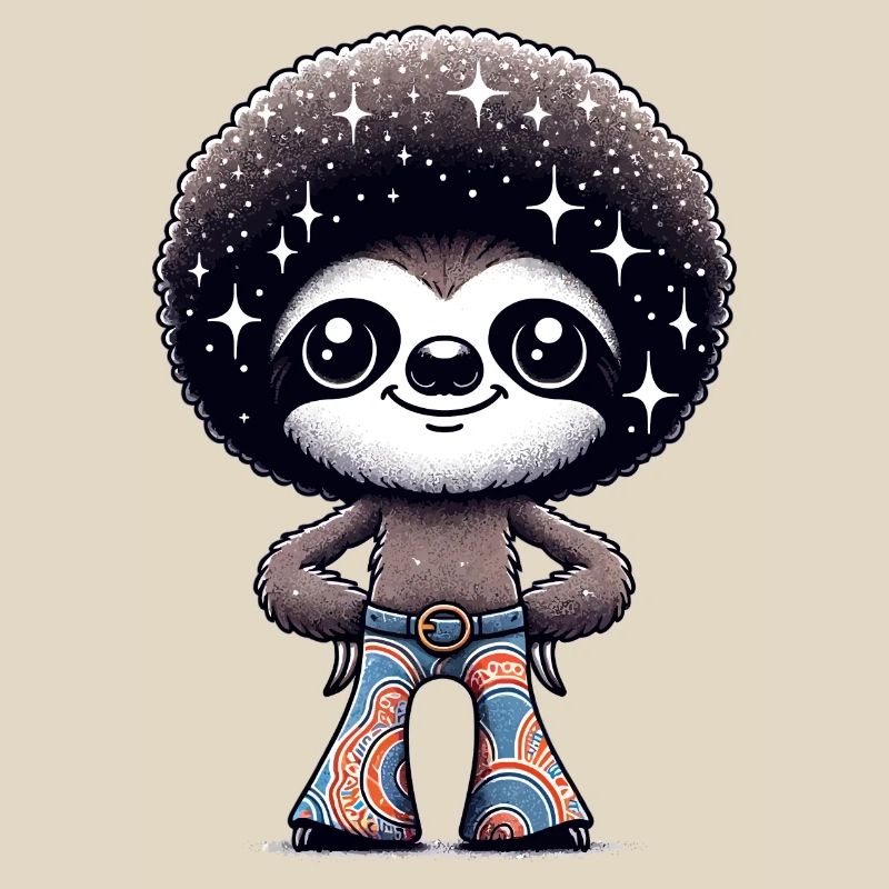 Disco Sloth: Starry Night Groover