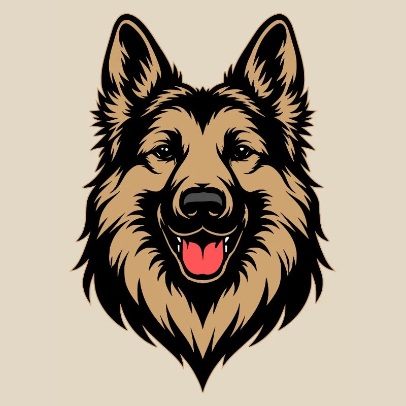 Deutscher Schäferhund Design