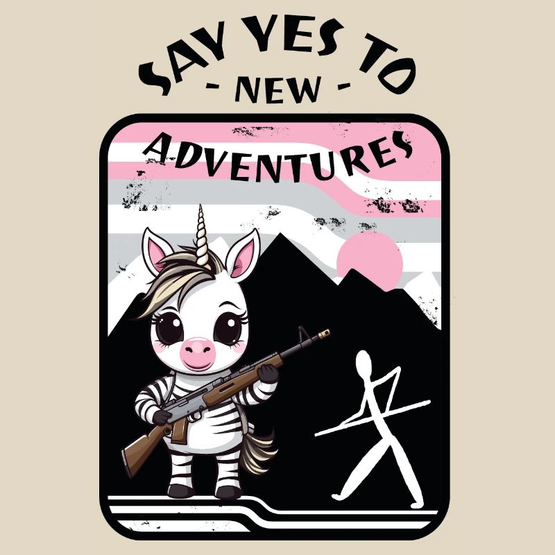 Zebra Einhorn